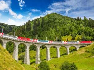 Bernina Express - train ticket