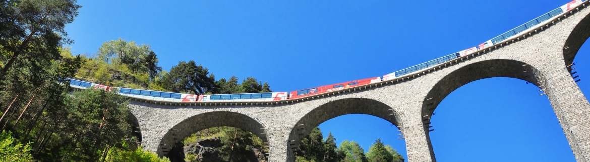 The Swiss panoramic railway - Glacier Express