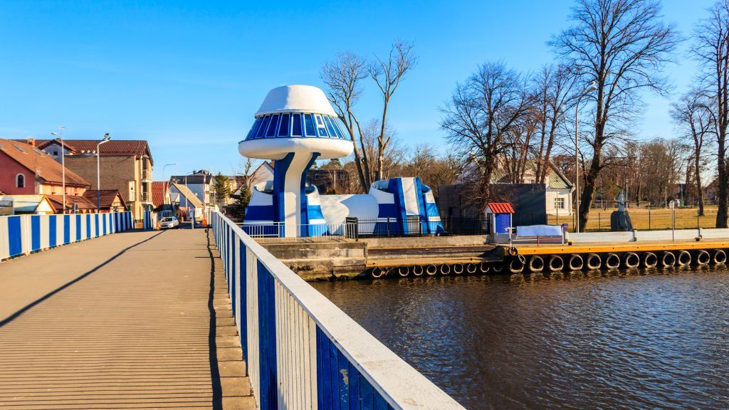 Sliding Bridge in Darlowo