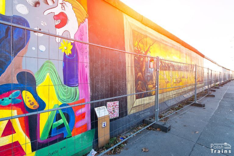 Berlin Wall and East Side Gallery