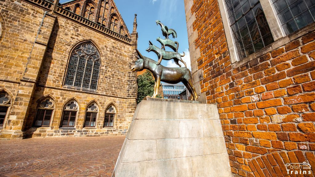 Bremen Musicians sculpture