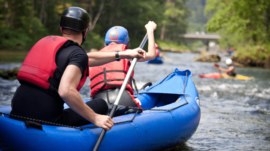 Rafting on the Poprad River