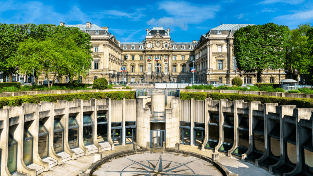 Amphitheater and prefecture of Lille