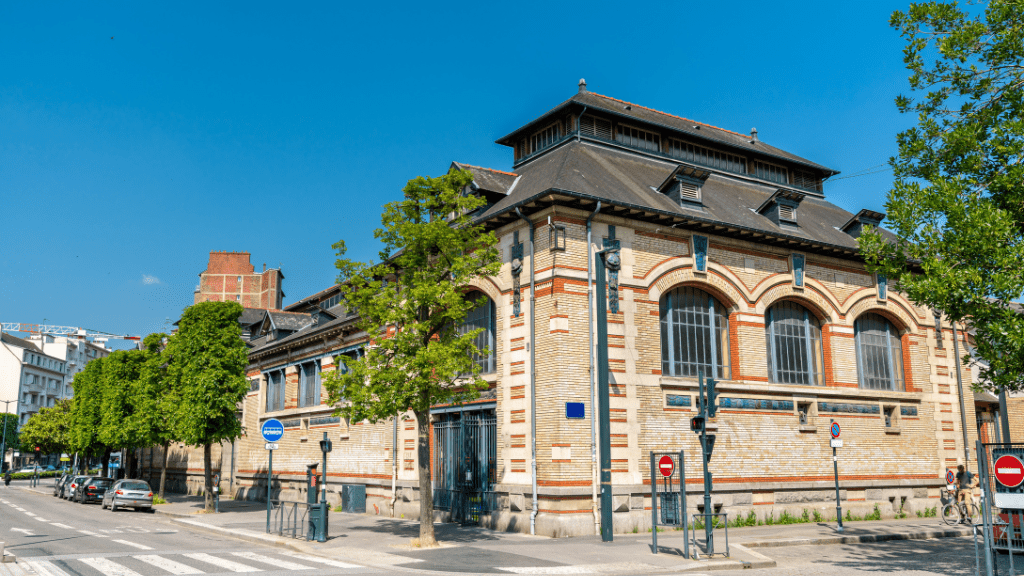 Central covered market in Rennes