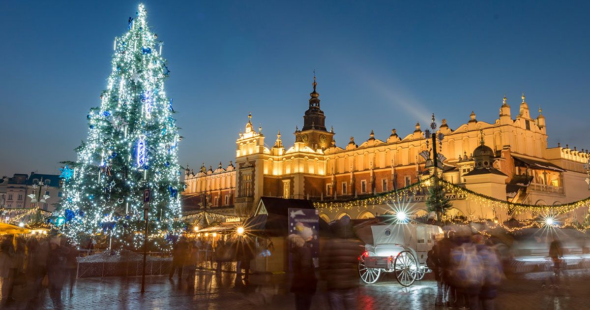 Krakow christmas market